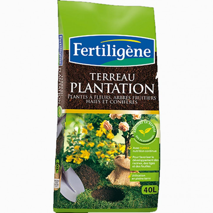 Terreau PLANTATION, ARBUSTES À FLEURS, CONIFÈRES