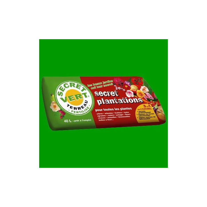 Terreau secret plantation