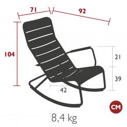 LUXEMBOURG  ROCKING CHAIR