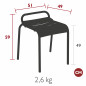 LUXEMBOURG  TABOURET