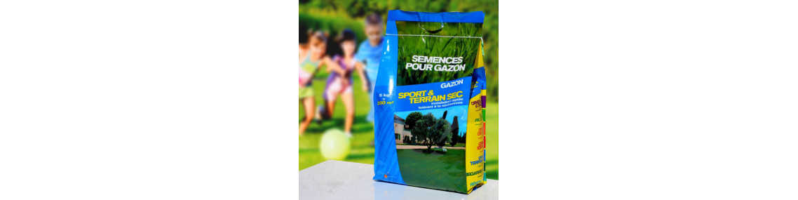 Les semences de gazon et engrais verts